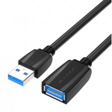  Vention USB 3.0, (hosszabbító, fekete), 3m, kábel kábel és adapter
