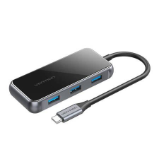 Vention USB-C 3.0 -> HDMI 4K HUB szürke (TFBHB) (TFBHB) hub és switch