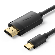 Vention usb-c - hdmi 1,5m (4k,fekete), kábel kábel és adapter