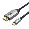 Vention USB-C - HDMI kábel 1m fekete (CRBBF) (CRBBF)
