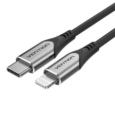 Vention USB-C - Lightning kábel 3A 1m fekete (TACHF) (TACHF) kábel és adapter