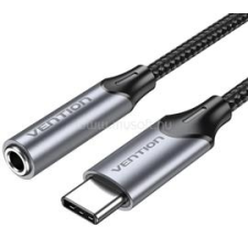 Vention USB-C/M -&gt; 3.5mm/F 0,1m kábel (szürke) (BGMHA) kábel és adapter