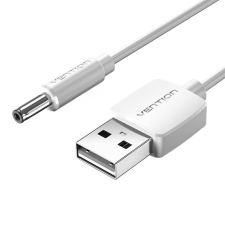 Vention USB - DC 3.5x1.35 kábel, 0.5m fehér (CEXWD) kábel és adapter