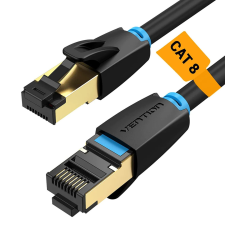 Vention utp patch (cat.8, sftp, fekete), 3m, kábel kábel és adapter
