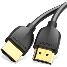 Vention Ventilációs hordozható HDMI kábel 3m fekete kábel és adapter