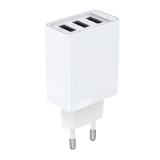 Vention Wall charger 3x USB Vention FEAW0-EU, 2.4A, 12W (white) mobiltelefon kellék