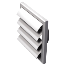 VENTS CSŐCSATLAKOZÓS MŰANYAG SZELLŐZŐRÁCS 187X187MM FEHÉR építőanyag