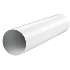 VENTS KEREK PVC LÉGCSATORNA 125MM FEHÉR építőanyag