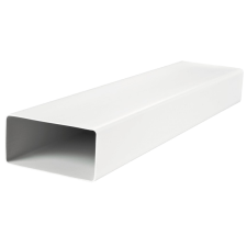 VENTS LAPOS PVC LÉGCSATORNA 110X55MM, 1M HOSSZÚ építőanyag