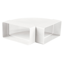 VENTS VÍZSZINTES KÖNYÖK 90FOK 110X55MM építőanyag