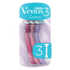 Venus Gillette Venus 3 Colors Eldobható Borotva, 3 Db/Csomag eldobható borotva