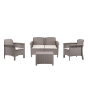  Venus II 4 személyes kerti bútor garnitúra cappuccino
