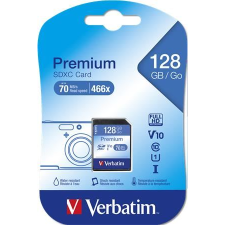 Verbatim 128GB SDXC Verbatim UHS-I Premium memóriakártya (44025) (44025) memóriakártya