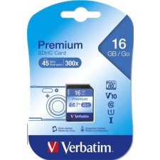 Verbatim 16GB SDHC memóriakártya Verbatim (43962) memóriakártya