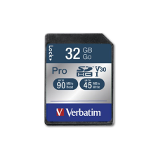 Verbatim 32GB SDHC Pro Class10 U3 V30 memóriakártya