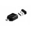 Verbatim 49821 Store `n` Stay USB 2.0 16GB  nano pendrive + adapter (VERBATIM_49821)