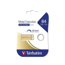 Verbatim 64 GB Pendrive 3.2  Executive Metal (arany) (UV64GEM32) pendrive