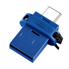 Verbatim 64GB Dual USB Drive USB 3.0 Pendrive - Kék pendrive