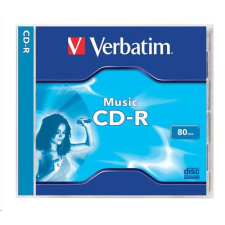 Verbatim 80'/700MB 16x Audio CD lemez normál tokos  (43365) (43365) írható és újraírható média