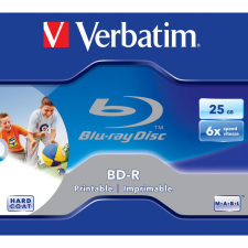 Verbatim BD-R 25GB 6x Blu-Ray írható lemez nyomtatható BRV-6N (43712) (BRV-6N) írható és újraírható média