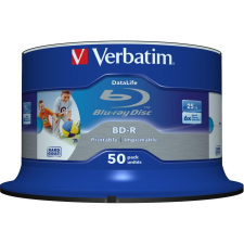 Verbatim BD-R Verbatim Datalife SL 6x 25GB IJP 50 Pack Spindel (43812) írható és újraírható média