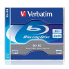 Verbatim BD-RE BluRay lemez, újraírható, 25GB, 1-2x, normál tok, VERBATIM