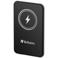 Verbatim Charge n Go Vezeték nélküli mágneses powerbank 5000mAh fekete power bank