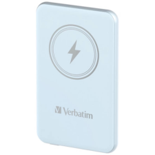Verbatim Charge n Go Vezeték nélküli mágneses powerbank 5000mAh világoskék power bank