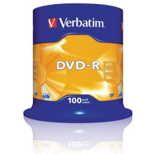 Verbatim DVD-R 16x AZO 100db hengeres írható és újraírható média