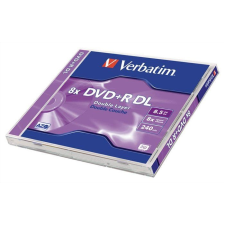 Verbatim DVD+R lemez, kétrétegű, 8,5GB, 8x, normál tok, VERBATIM &quot;Double Layer&quot; írható és újraírható média