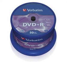 Verbatim DVD+R Verbatim 4,7GB 16x 50db/henger 43550 írható és újraírható média