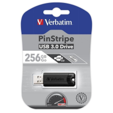 Verbatim Pen Drive 256GB Verbatim PinStripe USB 3.0 fekete (49320) pendrive