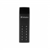 Verbatim Pen Drive 64GB Verbatim Keypad Secure fekete USB 3.0 (49428) (Verbatim 49428)