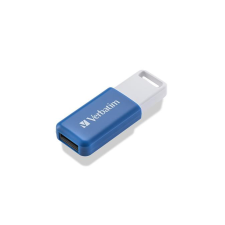 Verbatim Pendrive, 64GB, USB 2.0, VERBATIM &quot;Databar&quot;, kék pendrive
