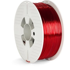 Verbatim PET-G 1,75mm 1kg piros átlátszó nyomtató kellék