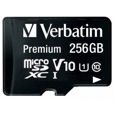 Verbatim Premium 256GB MicroSDXC 10 MB/s 44087 memóriakártya