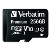Verbatim Premium - flash memory card - 256 GB - microSDXC UHS-I (44087)