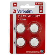 Verbatim Premium Gombelem CR2016 4db (49531) (v49531) - Gombelem gombelem
