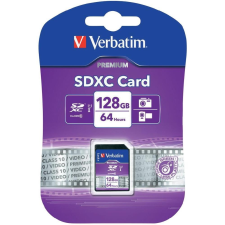 Verbatim Premium SDXC 128GB UHS-I V10 U1 memóriakártya
