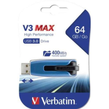 Verbatim &quot;V3 MAX&quot; 64GB, USB 3.0, 175/80 MB/sec kék-fekete pendrive pendrive