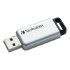 Verbatim Secure Pro USB flash meghajtó 32 GB USB A típus 3.2 Gen 1 (3.1 Gen 1) Ezüst (98665)