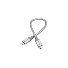 Verbatim USB kábel, USB-C 3.1 - USB-C , 30 cm, VERBATIM, ezüst kábel és adapter
