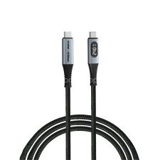 Verbatim USB kábel, USB-C - USB-C, 1,2 m, 240W, teljesítménykijelzővel, VERBATIM kábel és adapter