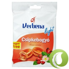 Verbena Cukorka Csipkebogyó Light 60 g csokoládé és édesség
