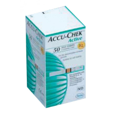 Vércukor tesztcsík, Accu-chek Active (50 db) gyógyászati segédeszköz