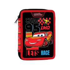 Verdák: Villám McQueen kétszintes töltött tolltartó 15x21cm tolltartó