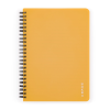VERDE 8-870 60 lapos A5 Vonalas spirálfüzet - Sárga (8-870)