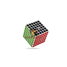 Verdes Innovation S.A. V-Cube 6x6 kocka, fehér logikai játék