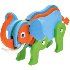 Vergionic 7094 3D fa építőjáték, elefánt barkácsolás, építés