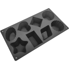 Vergionic 8006 Szilikon desszertforma, 8 db sütés és főzés